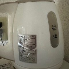 電気ケトルでんきぽっと電気ポットの画像