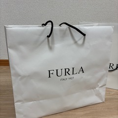FURLA ショップ袋2枚の画像