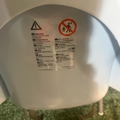 IKEA(イケア) ANTILOP ハイチェア トレイ付, シルバーカラー  IKEA の画像