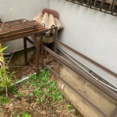 屋外用椅子　引取り限定！の画像