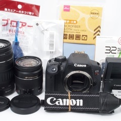 全国発送/スマホ転送⭐️Canon eos kiss X7i 初心者 動画　ダブルレンズ　本格撮影 すぐ使える おまけ多数！ ・レンズ2個つき！初心者でもセットですぐに使える！！超望遠レンズ！の画像