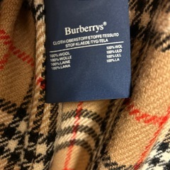 Burberryコートの画像