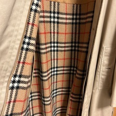 Burberryコートの画像