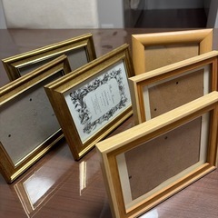 【p】写真立て6個まとめまとめの画像