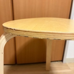 スツール　木製チェアの画像