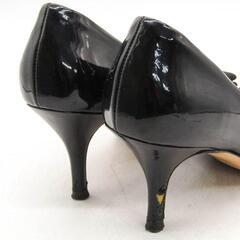 フェラガモ パンプス ヴァラリボン 靴イタリア製 7.5サイズFERRAGAMOの画像