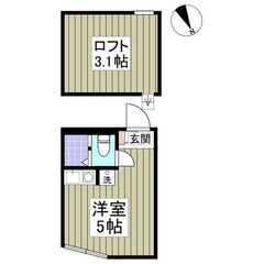 EO✨初期費用分割相談可能✨初期費用2万円⭐初月賃料無料、敷金ゼロ、礼金ゼロ、ネット使用料ゼロ、仲介手数料ゼロ💞今すぐ住める!即入居可のお手軽物件! 初期費用2万円+フリーレント1ヶ月で驚きのコスパ◎ 京急田浦駅 徒歩7分で通勤もラクラク!の画像