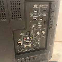 液晶TV SHARP LC-32W25 2016年製の画像