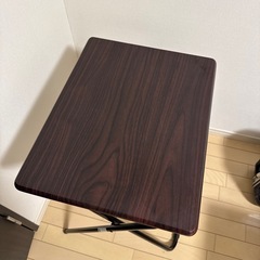 ニトリ　折りたたみテーブルの画像