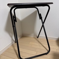 ニトリ　折りたたみテーブルの画像