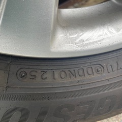 175/65R15エコピア25年製 トヨタ純正アルミホイールの画像
