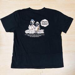 ひつじのショーン　Tシャツ　LLサイズ　テイシャツ　黒　部屋着の画像