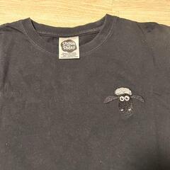 ひつじのショーン　Tシャツ　LLサイズ　テイシャツ　黒　部屋着の画像