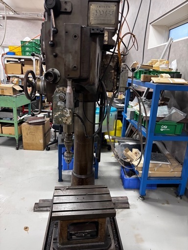 ラジアルボール盤