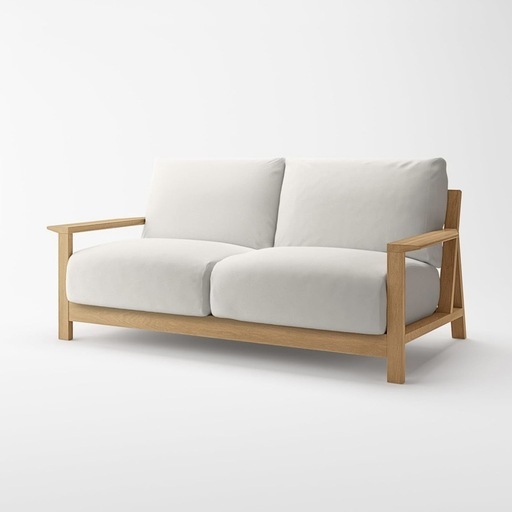 無印良品　2.5人掛け木製
ソファ