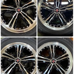 他お取引き中、⭐️✨美品✨⭐️バリ溝🌈225/65R17🌈スタッドレスアルミセット‼️ハリアー、エクストレイル、SUV系🌈の画像