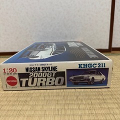 ニチモ　1/20　スカイライン2000GTターボ　モーターライズの画像