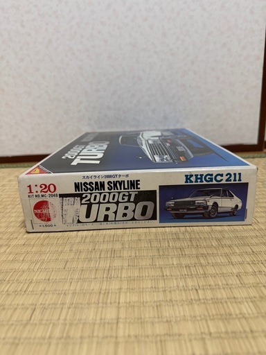 ニチモ　1/20　スカイライン2000GTターボ　モーターライズ