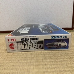 ニチモ　1/20　スカイライン2000GTターボ　モーターライズの画像