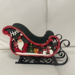 サンタクロース&スノーマン　オブジェの画像