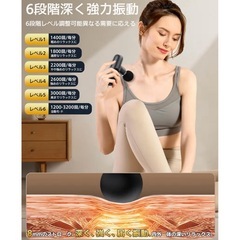 筋膜リリースガン　筋トレ　の画像