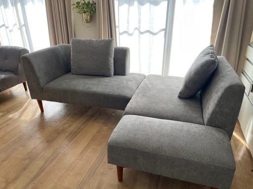 ソファ3人掛けセット