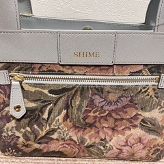 SHIME花柄バックの画像