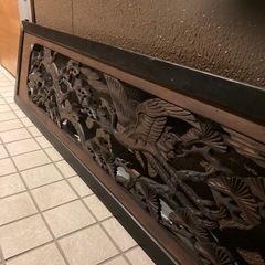 古民家カフェ使用　欄間の画像