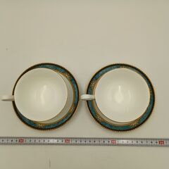 ウェッジウッド　カップ＆ソーサ　2客セット　WEDGWOODの画像