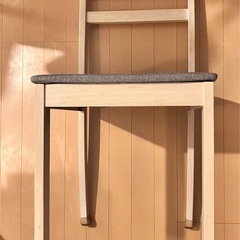 【無料】北欧風ダイニングチェア4脚セット✨ナチュラルでおしゃれ！の画像