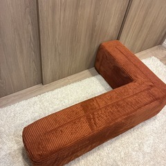 【未使用】洗濯可能オットマン クッションの画像
