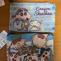 クレヨンしんちゃんポーチ 1つ1000円の画像