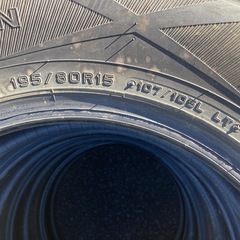 【お取引決まりました】DUNLOP 195/80R15 24年製　冬タイヤの画像