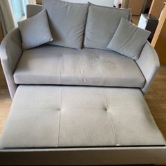 ソファ　ソファベッド　お譲りしますの画像
