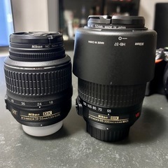 Nikon D5600 18-55VR + 55-200VR レンズセット 美品の画像