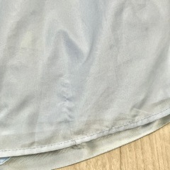 【マザウェイズ】ドレス130cm花柄装飾リボンレースライトブルー水色綺麗かわいいの画像