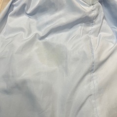 【マザウェイズ】ドレス130cm花柄装飾リボンレースライトブルー水色綺麗かわいいの画像