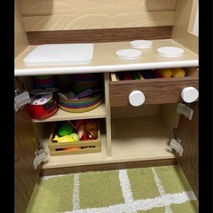 おままごとキッチン　カトラリーおまけ付の画像