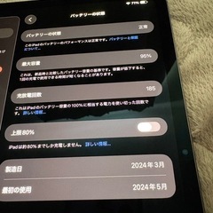 iPad Pro M4チップ 11インチ 256GB WiFiモデルの画像