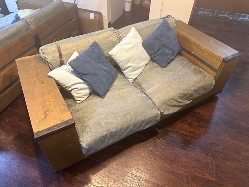 デニムソファー