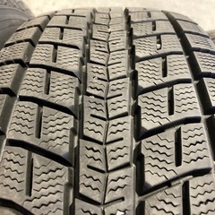 DUNLOP 215/70R16 4本 スタッドレスタイヤ中古 足上げジムニーデリカD5エクストレイルクルーガーCX-5などになどにの画像
