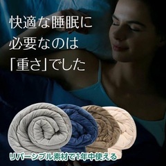 ケース付ウェイトブランケット　ハグラビの画像