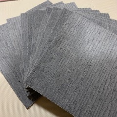 ニトリ タイルカーペット 未使用品 グレー 11枚の画像