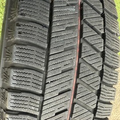 スタッドレスタイヤアルミセット　ブリヂストン VRX3 155/65R14の画像