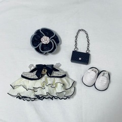 ラブブ服LABUBUぬいぐるみ着　可愛い　ぬい服　ラブブ用　着せ替え服の画像
