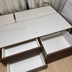 ニトリ　ベッドフレームの画像