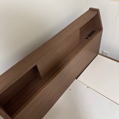 ニトリ　ベッドフレームの画像