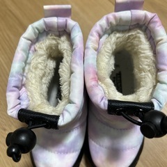 スノーブーツ　14センチの画像