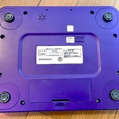 タニタ　体重計（パープル）の画像