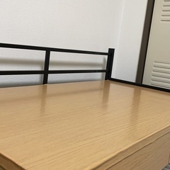 テーブル　壁紙付き　長87×幅50×高73cm  の画像